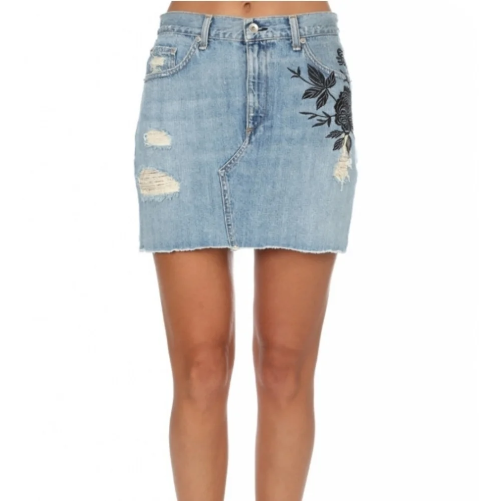 RAG & BONE Jean Dive Skirt